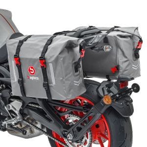 Motorsykkel Sadelvesker Vanntett Bagtecs G8R 2x30L Roll Closure Side Bag