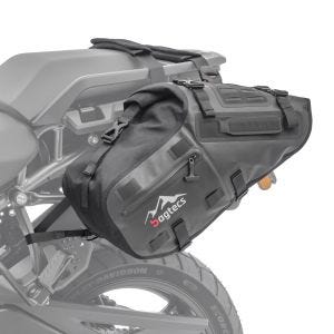 Motorsykkel salvesker Bagtecs MT142 28 liters volum sidevesker tørrbag