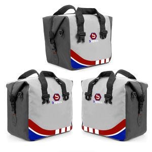 Innervesker for aluminiumskoffert + toppveske som passer for BMW R 1250 GS / Adventure 19-24 Bagtecs CLI