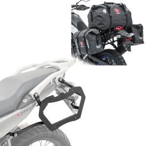 Sadelveskesett WP8 egnet for Honda Transalp 750 23-24 med haleveske og veskestativ Bagtecs