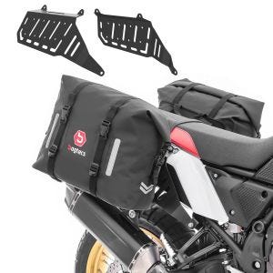 Sett med salvesker WP8 + sideholder egnet for Yamaha Tenere 700 19-24 Bagtecs TW12