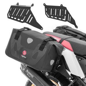 Sett med salvesker RB25 + sideholder egnet for Yamaha Tenere 700 World Raid / Rally 22-24 Bagtecs TW14