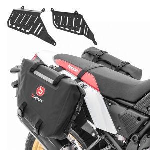 Sett med salvesker WP6 + sideholder egnet for Yamaha Tenere 700 19-24 Bagtecs TW18