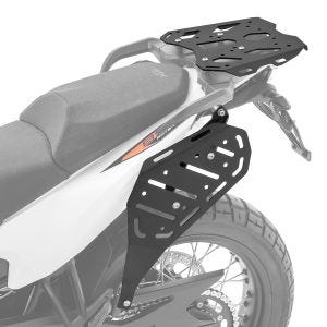 Sett bagasjehylle + sideholder egnet for KTM 790/890 Adventure/R 19-25 Bagtecs SR47