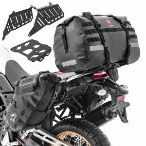 Set Satteltaschen MT142 + Hecktasche + Träger passend für Yamaha Tenere 700 19-24 Bagtecs TW67