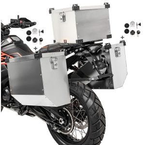 Aluminiumskoffert 36-36L toppkoffert 38L egnet for KTM 890 Adventure / R 21-22 med koffertstativ