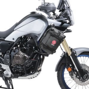 Sett med crash bar bags Bagtecs K3 egnet for motorsykkel crash bar vanntett 2x 6Ltr i svart par DPLB2