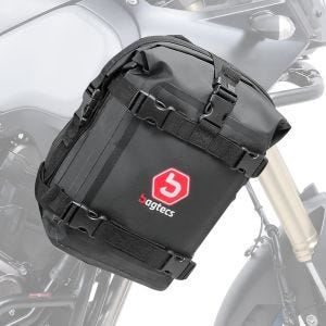 Motorsykkel crash bar bag egnet for beskyttelse bar Bagtecs K4 Dry Bag vanntett 10 liter