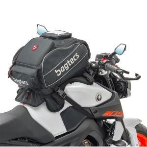 Bagtecs TR8 magnetisk tankveske som kan utvides med smarttelefonlomme 16-24 liter DPLB2