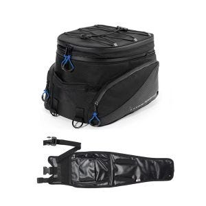 Tankrucksack mit Riemenbefestigung passend für BMW R 1250 GS 19-23 Bagtecs Tanktasche schwarz