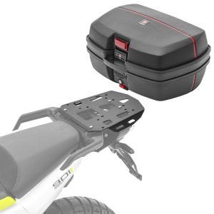 Set top case + bærer egnet for Husqvarna Norden 901 21-24 TB8 45L Bagtecs