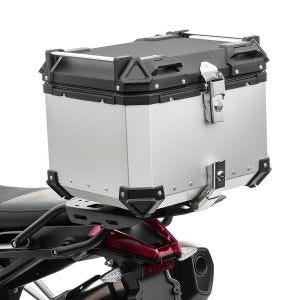 Motorsykkel Alu Topcase Bagtecs XB45 Aluminium Universal 45 liter sølv