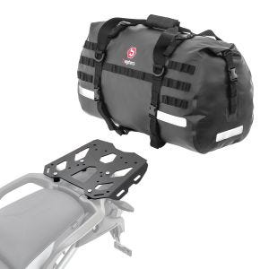 Set Gepäckbrücke + Hecktasche 50L passend für Triumph Tiger 900 GT / Pro 20-24 Gepäckträger Bagtecs SLP-XB50 DPL1