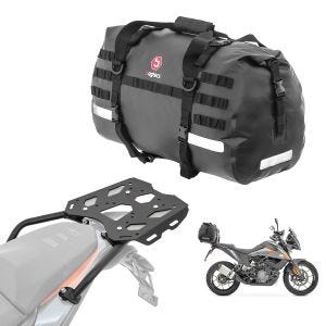 Sett bagasjeholder + halebag 50L passer for KTM 390 Adventure 20-24 bagasjehylle Bagtecs SLP-XB50