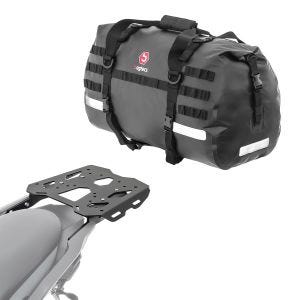 Set Gepäckbrücke + Hecktasche 50L passend für Kawasaki Versys 650 14-24 Gepäckträger Bagtecs SLP-XB50 DPL1