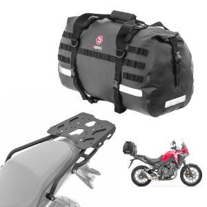 Sett bagasjeholder + halebag 50L egnet for Honda NX 500 2024 bagasjehylle Bagtecs SLP-XB50