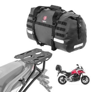 Sett bagasjebrett + halebag 50L egnet for Honda NC 750 X 21-24 bagasjebrett Bagtecs SLP-XB50