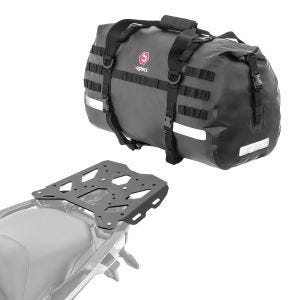 Set Gepäckbrücke + Hecktasche 50L passend für BMW R 1200 / 1250 GS 13-23 Gepäckträger Bagtecs SLP-XB50 DPL1