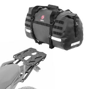 Set Gepäckbrücke + Hecktasche 50L passend für BMW F 900 XR 20-24 Gepäckträger Bagtecs SLP-XB50 DPL1