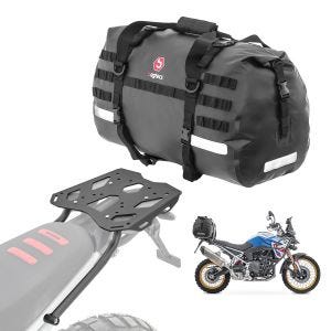 Sett bagasjeholder + halebag 50L egnet for BMW F 900 GS 2024 bagasjehylle Bagtecs SLP-XB50