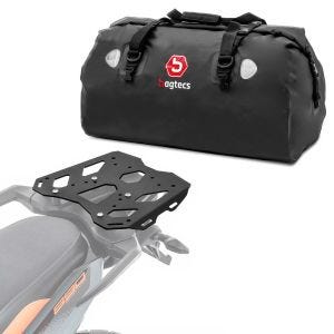 Sett bagasjeholder + halebag 80L passer for KTM 790 / 890 Adventure 19-24 bagasjehylle Bagtecs SLP-XF80