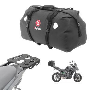Sett bagasjeholder + halebag 80L egnet for Kawasaki Versys 650 14-24 bagasjehylle Bagtecs SLP-XF80