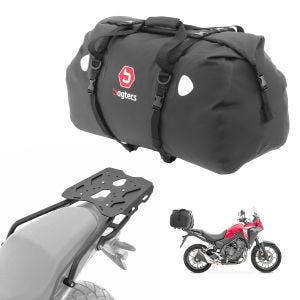 Sett bagasjeholder + halebag 80L egnet for Honda NX 500 2024 bagasjehylle Bagtecs SLP-XF80