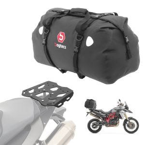 Sett bagasjeholder + halebag 80L passer for BMW F 800 GS /Adventure 08-18 bagasjehylle Bagtecs SLP-XF80