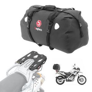 Sett bagasjeholder + halebag 80L egnet for BMW F 650 GS / Dakar 04-07 bagasjehylle Bagtecs SLP-XF80