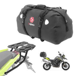 Sett bagasjeholder + halebag 80L passer for Benelli TRK 702/ X 23-24 bagasjehylle Bagtecs SLP-XF80