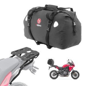 Sett bagasjeholder + halebag 60L egnet for Yamaha Tracer 7 21-24 bagasjehylle Bagtecs SLP-XF60