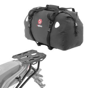 Set Gepäckbrücke + Hecktasche 60L passend für Honda NC 750 X 21-24 Gepäckträger Bagtecs SLP-XF60 DPL1