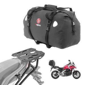 Sett bagasjeholder + halebag 60L egnet for Honda NC 750 X 21-24 bagasjehylle Bagtecs SLP-XF60