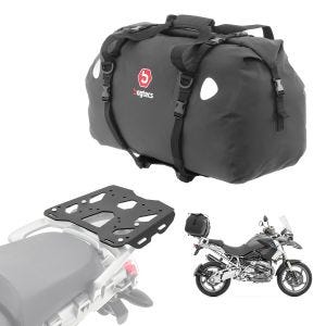 Sett bagasjeholder + halebag 60L egnet for BMW R 1200 GS 04-12 bagasjehylle Bagtecs SLP-XF60