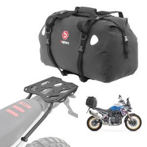Sett bagasjeholder + halebag 60L egnet for BMW F 900 GS 2024 bagasjehylle Bagtecs SLP-XF60