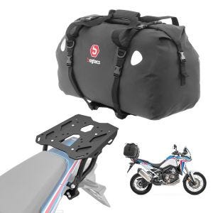Sett bagasjeholder + halebag 60L egnet for Africa Twin CRF 1100 L 20-24 bagasjehylle Bagtecs SLP-XF60