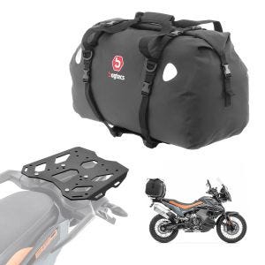 Sett bagasjeholder + halebag 60L egnet for KTM 890 SMT 23-24 bagasjehylle Bagtecs SLP-XF60