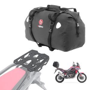Sett bagasjeholder + halebag 60L passer for Africa Twin 1100 Adventure Sport 20-24 bagasjehylle Bagtecs SLP-XF60