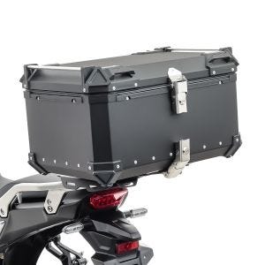 Alu Topcase egnet for Honda Transalp XL 750 23-24 Aluminium Bagtecs XB65 svart