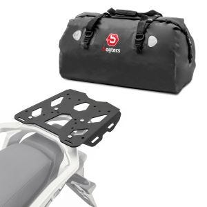 Sett bagasjeholder + halebag 60L egnet for Honda Transalp XL 750 23-24 bagasjehylle Bagtecs SLP-XF60