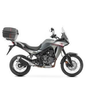 Set Topcase + Gepäckbrücke passend für Honda Transalp XL 750 23-24 Bagtecs TB8 DPL2