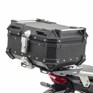 Motorsykkel Alu Toppkoffert Bagtecs XB22 Aluminium Universal 22 Liter svart