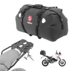 Sett bagasjebrett + halebag 80L egnet for Ducati DesertX 22-25 bagasjehylle Bagtecs SLP-XF80