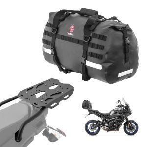 Set Gepäckbrücke + Hecktasche 50L passend für Yamaha MT-09 Tracer 900 17-20 Gepäckträger Bagtecs SLP-XB50