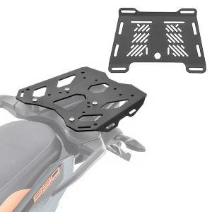 Gepäckbrücke passend für KTM 790 / 890 Adventure / R 19-24 Bagtecs SLP Gepäckträger + Gepäckträger Vergrößerung Bagtecs GV1