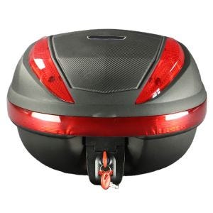 Toppkoffert passende for Suzuki Intruder VL 125 / 1500 LC Bagtecs PT30 svart