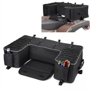 Quad ATV halebag Bagtecs QB5 bagasjebag toppveske svart