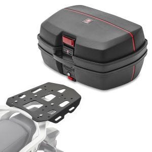 Set-top-veske + bagasjestativ som passer for KTM 790 Adventure / R 19-24 Bagtecs TB8