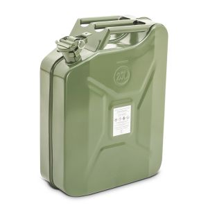 Bensinbeholder metall 20 liter egnet for Honda Africa Twin CRF 1000 L Bagtecs JC3 Grønn