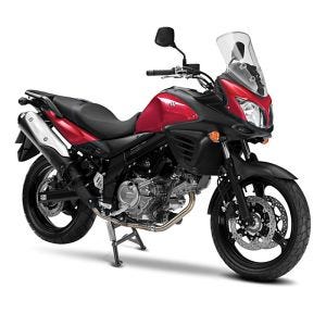 Hovedstativ egnet for Suzuki V-Strom 650 / XT 11-24 senterstativ ConStands i sort DPLU med ABE